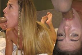 Her First THROATPIE - Spring Break College Girl Likes It Rough