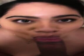 College Girl Sucks In Library Restroom