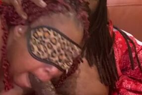 BIG BOOTY EBONY GETS A MOUTHFUL OF FAT DICK FROM GABGSTA BOO AFTER CLUB BEACHAM!!!!!!