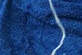 Slow motion cum shot