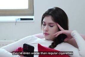 Teen Girl Was Fucked By Stepfather With Big Dick For Smoking E-cigarette(2160p) - Hot Pearl