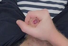 Lying on bed. Please support and follow my OF Billabong Boy