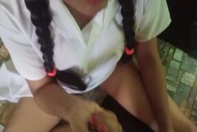 Young Indian College pussy fucked and Cum on Pussy by her Stepbrother