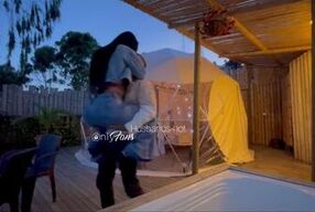 I escaped with the neighbor to fuck where no one could find us