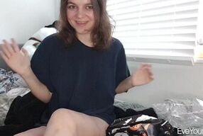 Satin Halloween Pyjamas Naked Try On