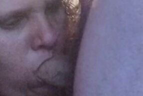 Best amateur blowjob, face fuck and doggy style until cum in step moms pussy