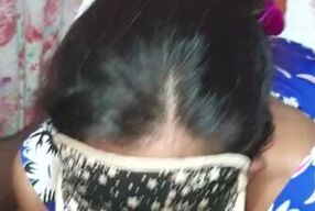 Husband Tied My Hands And Let Me To Drink His Cum And Hard Fuck