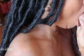 4K Sexy Black Tinder Date Deepthroats My Dick For Dessert