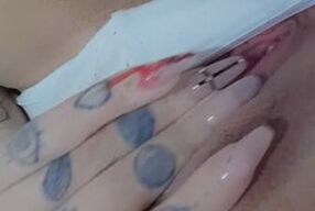 I touch myself when I'm home alone