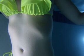 MILF Hotel Public Pool Bikini Flash