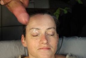 Huge cum blast in my fucking face
