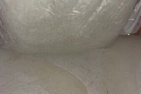 Babe fills up diaper with piss until it overflows out the side