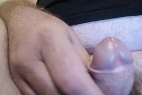 Small dick blew a load