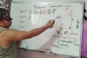 16 Trigonometry: 45º Angle - Trigonometric Ratios