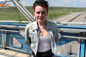 Public Roadside Romp: Risky Public Sex on Pedestrian Bridge