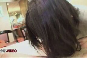 Mature Kiyoe seduces JAV fans by caressing her sexy body with toys