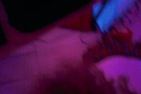 Blowjob behind the DJ decks - Big Boobed Babe dressed as schoolgirl gets naughty