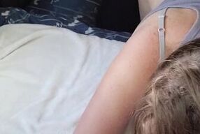 Hot sex in a van by the beach with people walking by