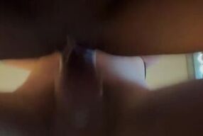 Latina slut taking fat white cock