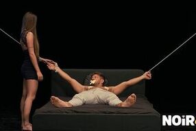 NOIR4K. Perfect 18 yo Olivia Sparkle has never had such a huge Cock