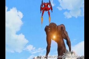 Squirting hentai cartoon teen gets her pussy ravaged