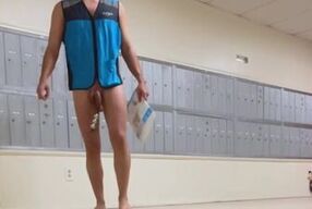 Streaking Naked in Public at my Apartments ????! Caught in 4K!