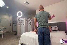 SluttyBBWs - BTS with goth baddie Angel Summer