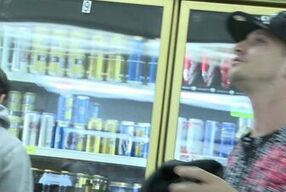 Sexy Blonde And 19, Jasmine Jolie Fucks In Aisle Of Convenience Store