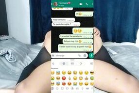 Conversación con mi hermanastra termina en un final feliz????????????