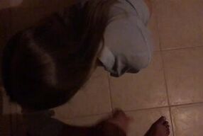 Hot Teens Fuck On The Balcony Of The Resort at Night