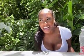 Sarai Minx BRAND NEW Ebony Goddess POV Car Fuck