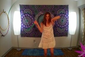 Braislee Adams Hula Hoop Tease