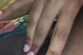 Fingering myself before going to bed