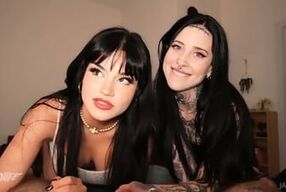 Goth Threesome Pov