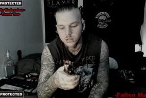 another dark army soldier initiation ritual. ave satanas