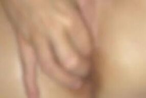Stuffing my pussy with my panties